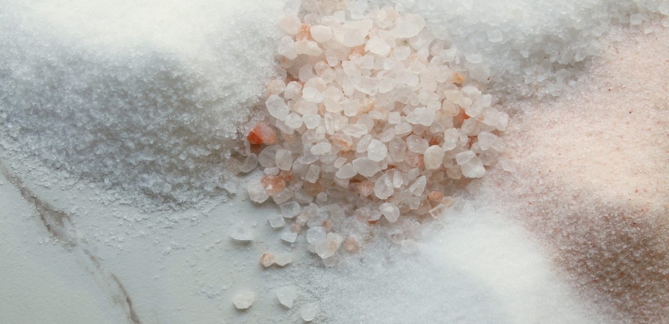 أنواع مختلفة من الملح